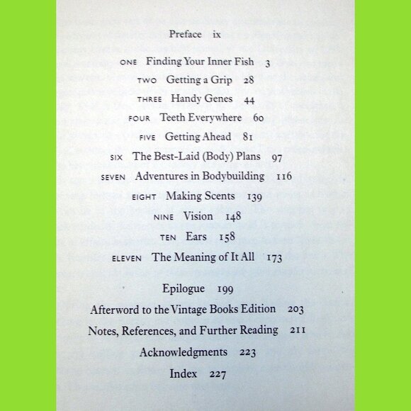 Book -  Your Inner Fish: A 3.5-Billion-Year History of the Human Body - Picture 2 of 14